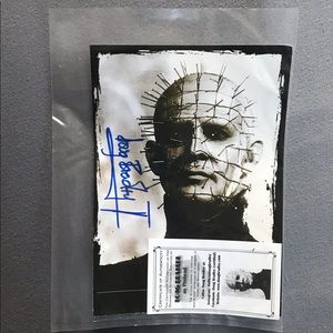 SOLD ON M // Doug Bradley Pinhead Autograph